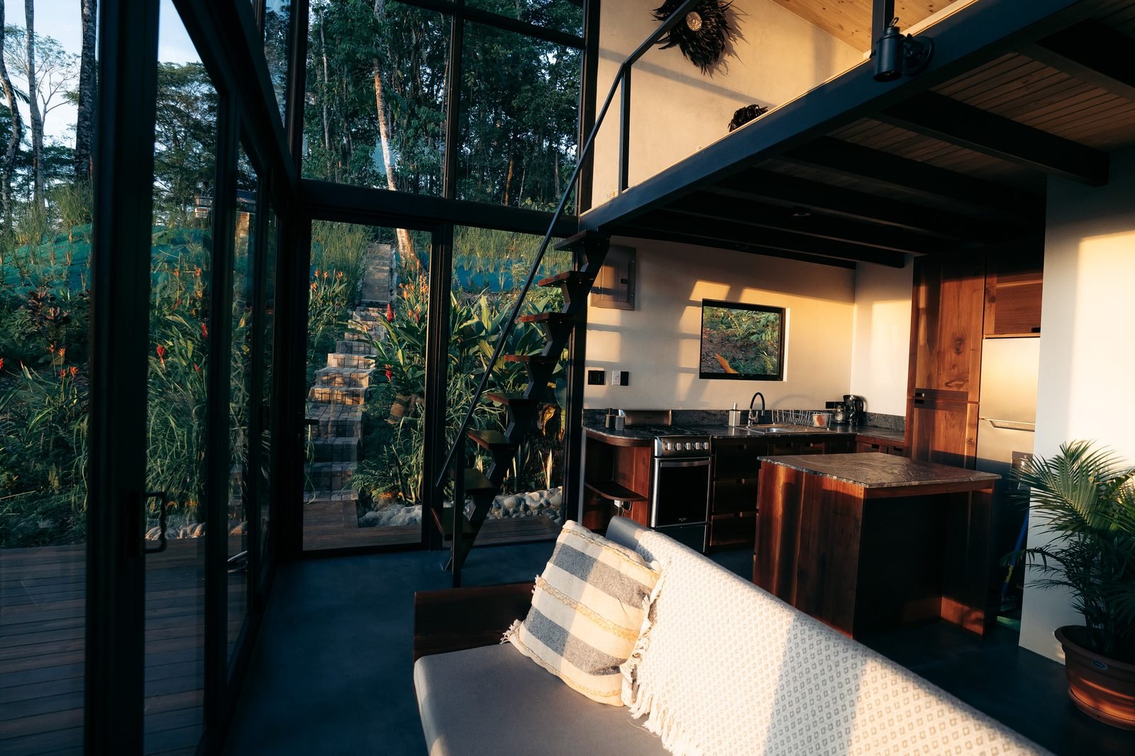 The Cabin — deck view