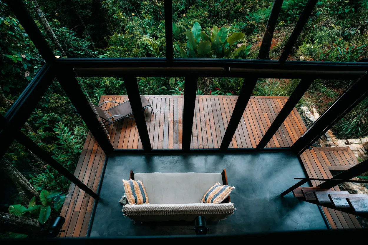 The Cabin deck